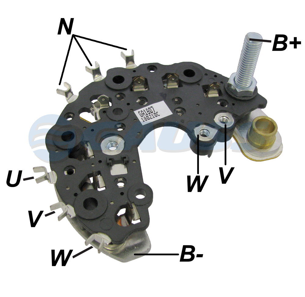 Placa Diodo Gauss PD-GA1807