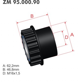 Polea Zm POL-9500090