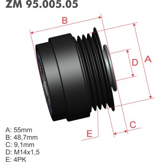 Polea Zm POL-9500505