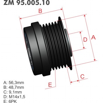 Polea Zm POL-9500510