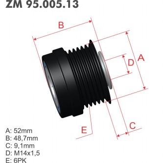 Polea Zm POL-9500513