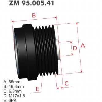 Polea Zm POL-9500541