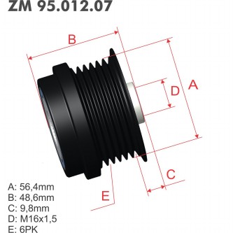 Polea Zm POL-9501207