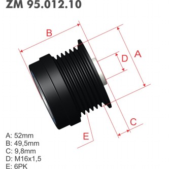 Polea Zm POL-9501210