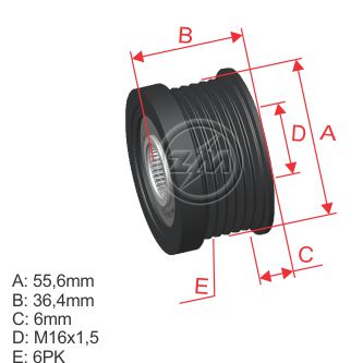 Polea Zm POL-9600051