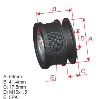 Polea Zm POL-9600052