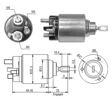 Solenoide Zm SOL-ZM1371