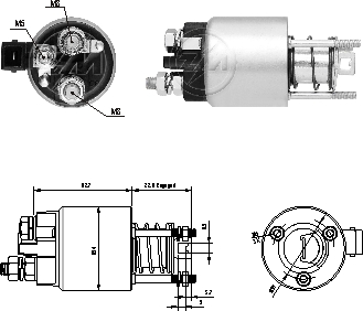 Solenoide Zm SOL-ZM1396