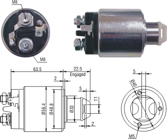 Solenoide Zm SOL-ZM1471