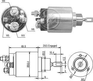 Solenoide Zm SOL-ZM1475