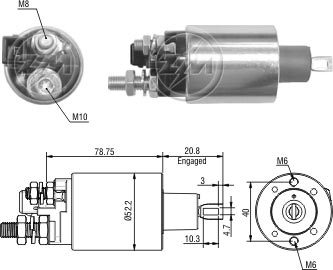 Solenoide Zm SOL-ZM1482