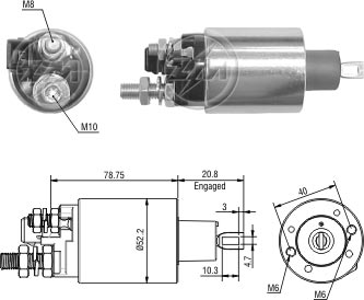 Solenoide Zm SOL-ZM1483