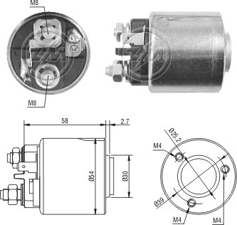 Solenoide Zm SOL-ZM1491