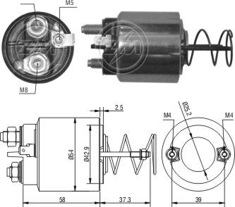 Solenoide Zm SOL-ZM1492