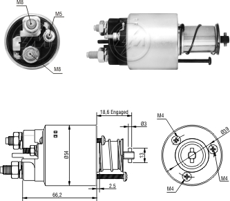 Solenoide Zm SOL-ZM1497