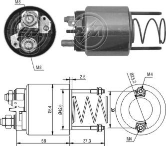 Solenoide Zm SOL-ZM1592