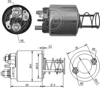 Solenoide Zm SOL-ZM1594