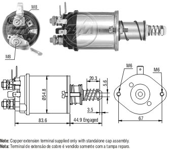 Solenoide Zm SOL-ZM1615