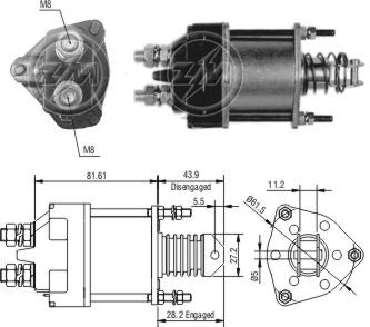 Solenoide Zm SOL-ZM1650