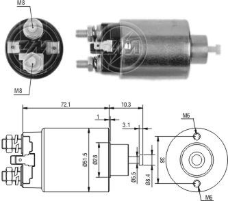 Solenoide Zm SOL-ZM1698