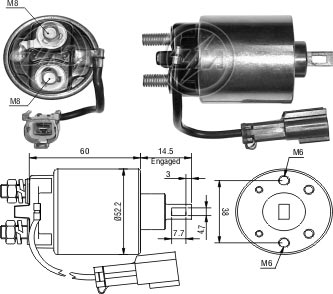 Solenoide Zm SOL-ZM1719