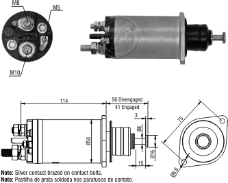 Solenoide Zm SOL-ZM1818