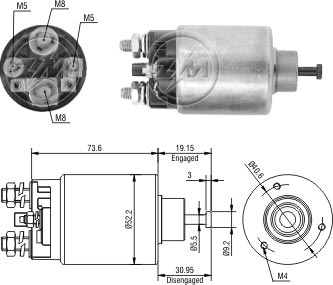 Solenoide Zm SOL-ZM1860