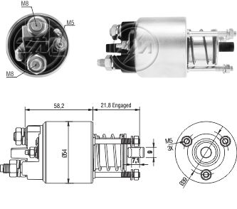 Solenoide Zm SOL-ZM2397