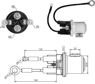 Solenoide Zm SOL-ZM2408