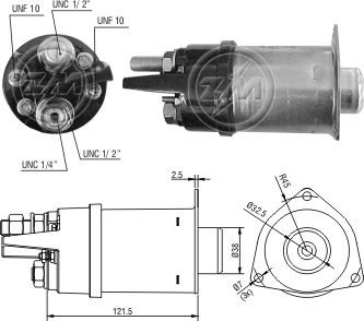 Solenoide Zm SOL-ZM2452