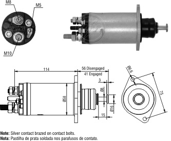 Solenoide Zm SOL-ZM2818