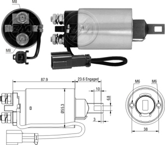 Solenoide Zm SOL-ZM2896