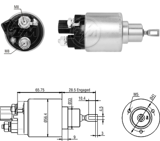 Solenoide Zm SOL-ZM2978