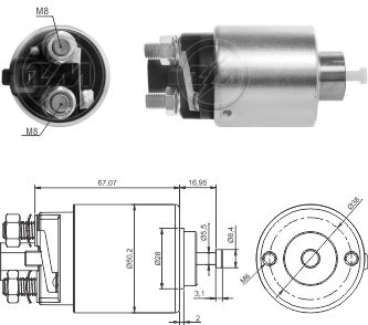 Solenoide Zm SOL-ZM2995