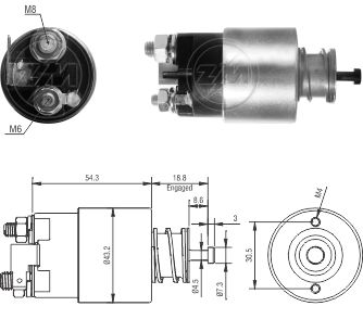 Solenoide Zm SOL-ZM3391