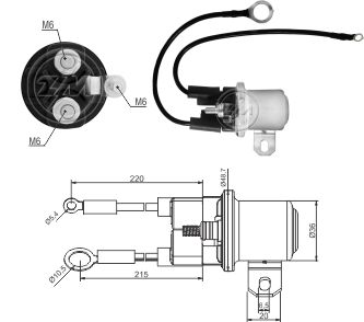 Solenoide Zm SOL-ZM3428