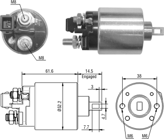 Solenoide Zm SOL-ZM3482