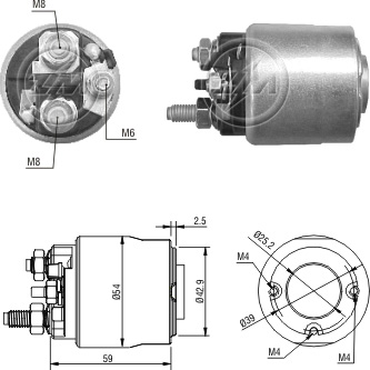 Solenoide Zm SOL-ZM3495