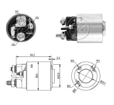 Solenoide Zm SOL-ZM3497