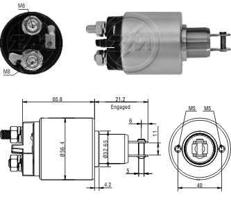 Solenoide Zm SOL-ZM3579