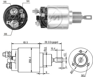 Solenoide Zm SOL-ZM3674