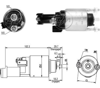 Solenoide Zm SOL-ZM3705