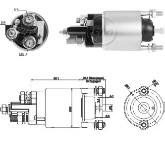 Solenoide Zm SOL-ZM3708