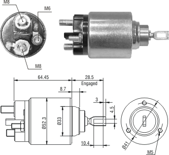 Solenoide Zm SOL-ZM371