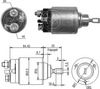 Solenoide Zm SOL-ZM373