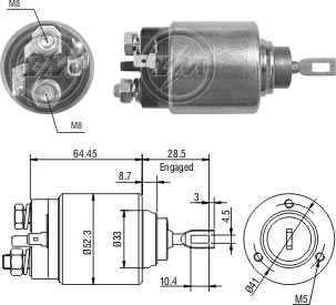 Solenoide Zm SOL-ZM374