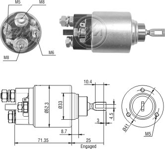 Solenoide Zm SOL-ZM378