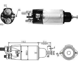 Solenoide Zm SOL-ZM3898