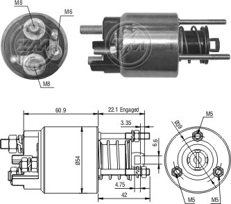 Solenoide Zm SOL-ZM395