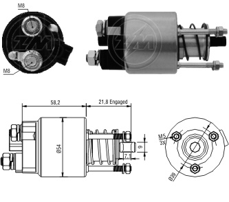 Solenoide Zm SOL-ZM397